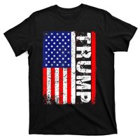 PRESIDENT Donald Trump Vintage USA Flag T-Shirt