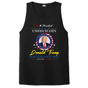 President Donald Trump Inauguration Day 2025 Memorabilia PosiCharge Competitor Tank