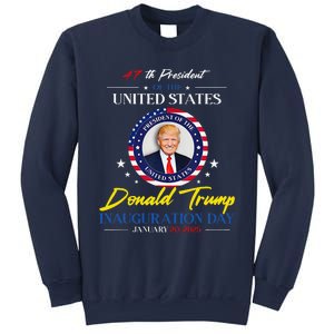 President Donald Trump Inauguration Day 2025 Memorabilia Sweatshirt