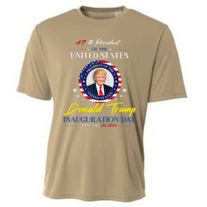 President Donald Trump Inauguration Day 2025 Memorabilia Cooling Performance Crew T-Shirt