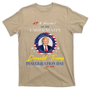 President Donald Trump Inauguration Day 2025 Memorabilia T-Shirt