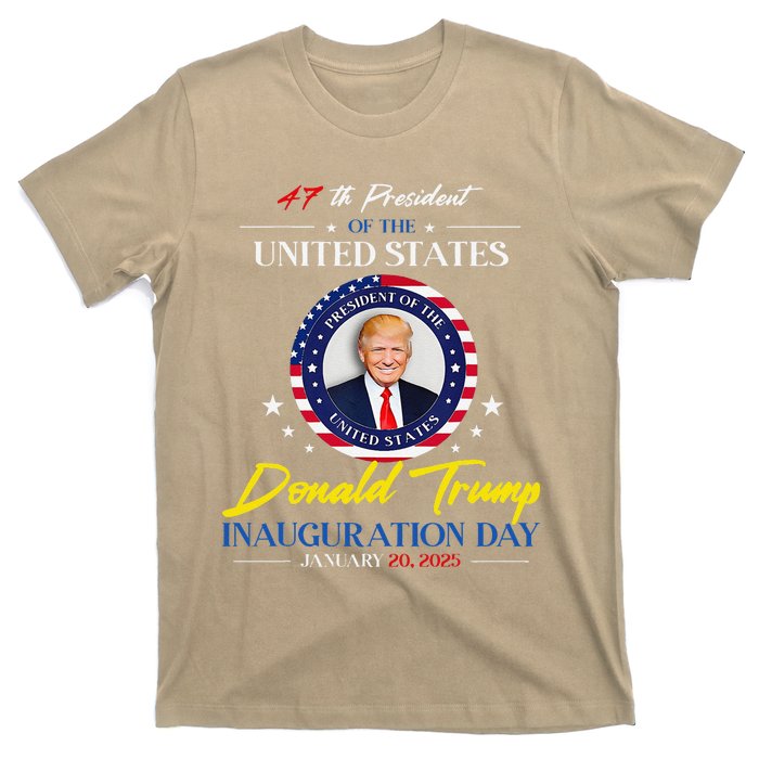 President Donald Trump Inauguration Day 2025 Memorabilia T-Shirt