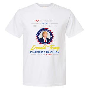 President Donald Trump Inauguration Day 2025 Memorabilia Garment-Dyed Heavyweight T-Shirt