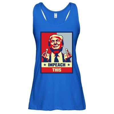 Pro Donald Trump Funny Gift Republican Conservative Impeach This Funny Gift Ladies Essential Flowy Tank