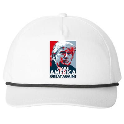 Pro Donald Trump Make America Great Again Poster Design Snapback Five-Panel Rope Hat