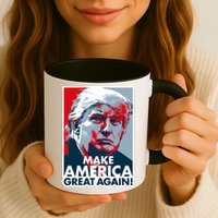 Pro Donald Trump Make America Great Again Poster Design Mug