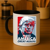 Pro Donald Trump Make America Great Again Poster Design Mug