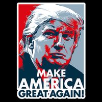 Pro Donald Trump Make America Great Again Poster Design Mug