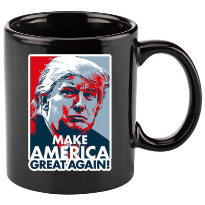 Pro Donald Trump Make America Great Again Poster Design 11oz C Handle Ceramic Mug