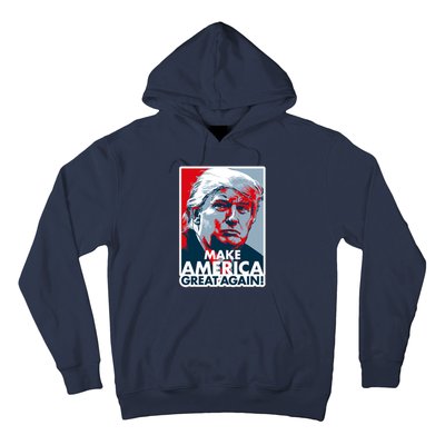 Pro Donald Trump Make America Great Again Poster Design Hoodie