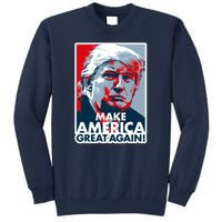 Pro Donald Trump Make America Great Again Poster Design Sweatshirt