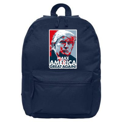 Pro Donald Trump Make America Great Again Poster Design 16 in Basic Backpack