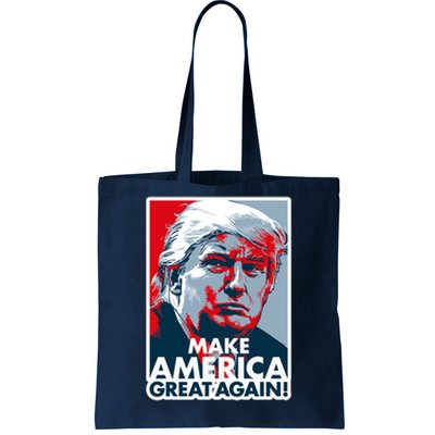 Pro Donald Trump Make America Great Again Poster Design Tote Bag