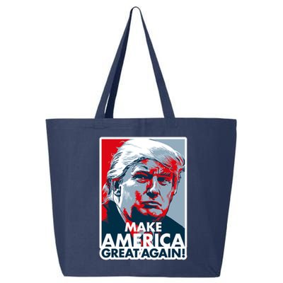 Pro Donald Trump Make America Great Again Poster Design 25L Jumbo Tote