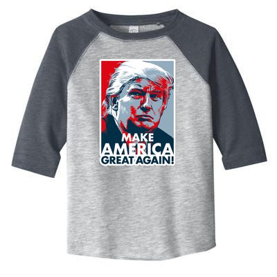 Pro Donald Trump Make America Great Again Poster Design Toddler Fine Jersey T-Shirt