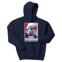 Pro Donald Trump Make America Great Again Poster Design Kids Hoodie