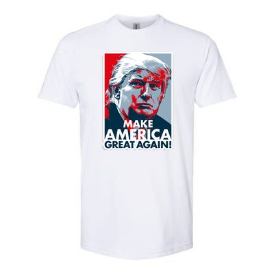 Pro Donald Trump Make America Great Again Poster Design Softstyle® CVC T-Shirt