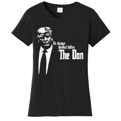 President Donald Trump “The Don” Funny Political 2024 Women's T-Shirt