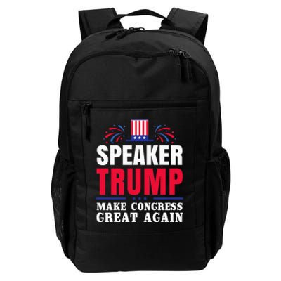 Political Donald Trump Trump Speaker Of The House Daily Commute Backpack