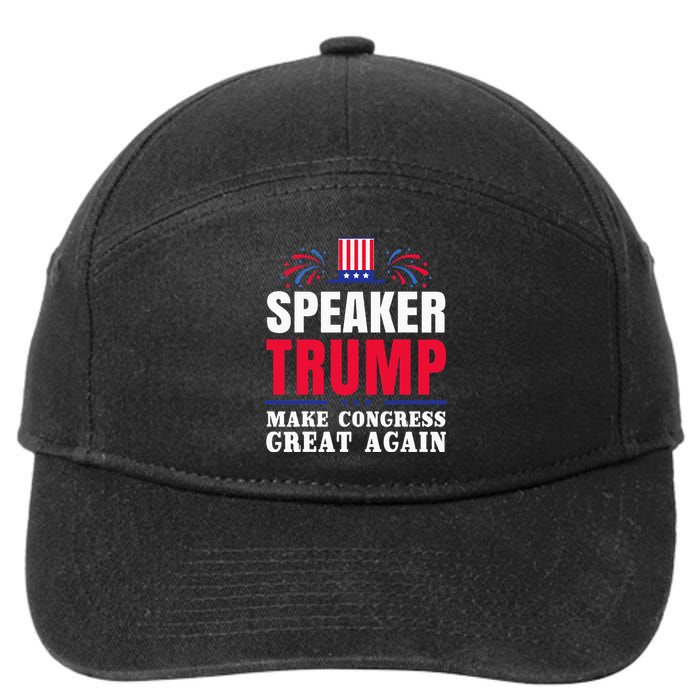 Political Donald Trump Trump Speaker Of The House 7-Panel Snapback Hat