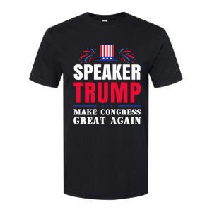 Political Donald Trump Trump Speaker Of The House Softstyle® CVC T-Shirt