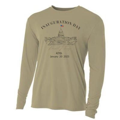 President Donald Trump Inauguration Day 2025 Memorabilia Cooling Performance Long Sleeve Crew