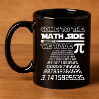 Pi Day Teacher Gifts  11oz C Handle Ceramic Mug