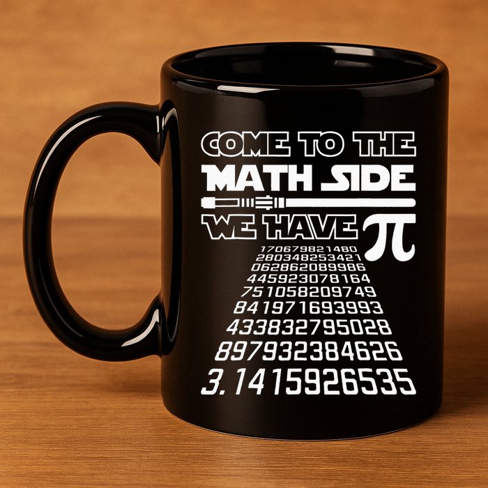 Pi Day Teacher Gifts  11oz C Handle Ceramic Mug