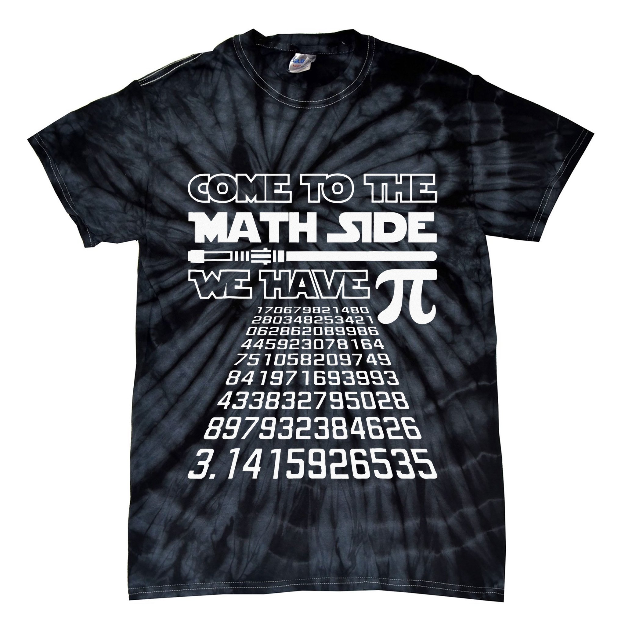 Pi Day Teacher Gifts  Tie-Dye T-Shirt