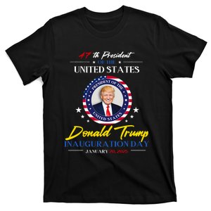 President Donald Trump Inauguration Day 2025 47th President T-Shirt