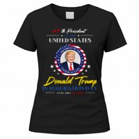 President Donald Trump Inauguration Day 2025 47th President Women's T-Shirt