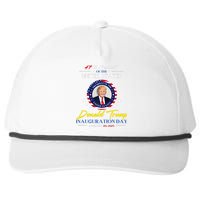 President Donald Trump Inauguration Day 2025 47th President Snapback Five-Panel Rope Hat