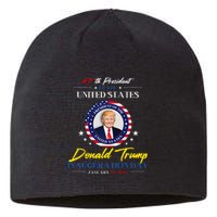 President Donald Trump Inauguration Day 2025 47th President Sustainable Beanie