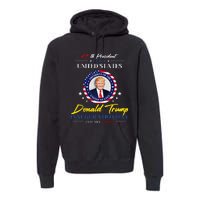 President Donald Trump Inauguration Day 2025 47th President Premium Hoodie