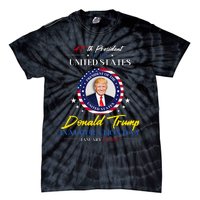 President Donald Trump Inauguration Day 2025 47th President Tie-Dye T-Shirt