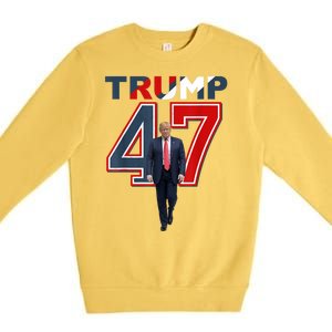 President Donald Trump 47 Trump Winner 2024 Trump 45 47 Premium Crewneck Sweatshirt