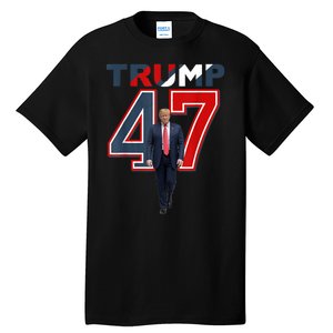 President Donald Trump 47 Trump Winner 2024 Trump 45 47 Tall T-Shirt