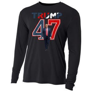 President Donald Trump 47 Trump Winner 2024 Trump 45 47 Cooling Performance Long Sleeve Crew