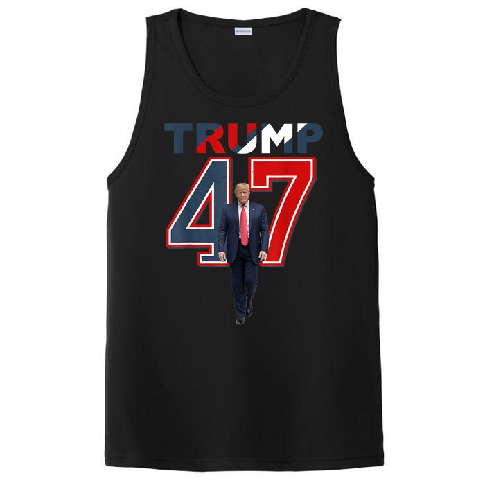 President Donald Trump 47 Trump Winner 2024 Trump 45 47 PosiCharge Competitor Tank