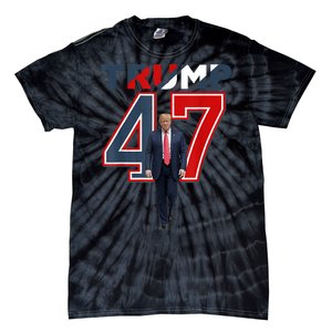 President Donald Trump 47 Trump Winner 2024 Trump 45 47 Tie-Dye T-Shirt