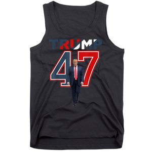 President Donald Trump 47 Trump Winner 2024 Trump 45 47 Tank Top