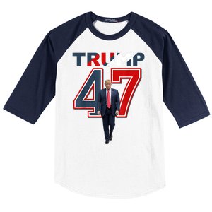 President Donald Trump 47 Trump Winner 2024 Trump 45 47 Baseball Sleeve Shirt