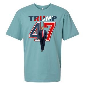 President Donald Trump 47 Trump Winner 2024 Trump 45 47 Sueded Cloud Jersey T-Shirt