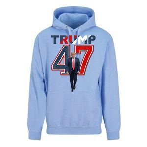 President Donald Trump 47 Trump Winner 2024 Trump 45 47 Unisex Surf Hoodie