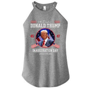 President Donald Trump Inauguration Day 2025 Memorabilia Women's Perfect Tri Rocker Tank