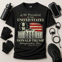 President Donald Trump Inauguration Day 2025 Memorabilia Cooling Performance Crew T-Shirt
