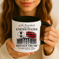 President Donald Trump Inauguration Day 2025 Memorabilia Mug