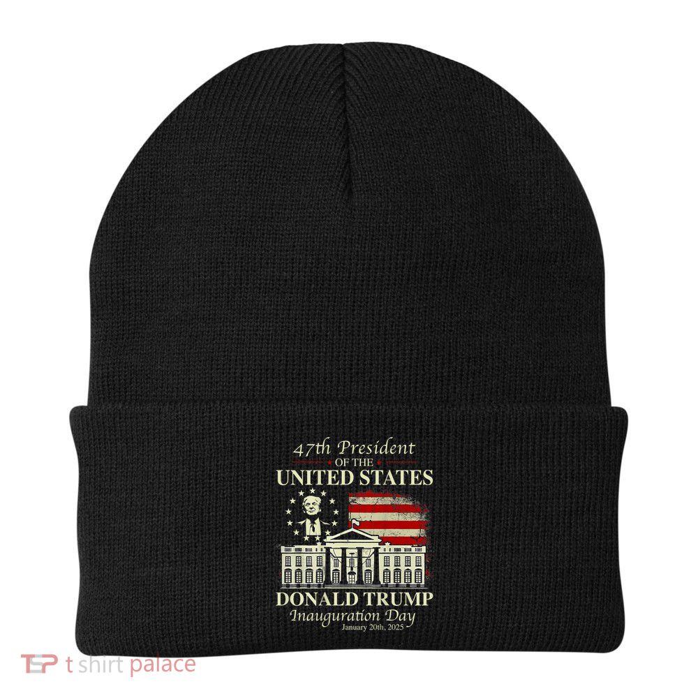 President Donald Trump Inauguration Day 2025 Memorabilia Beanie