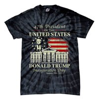 President Donald Trump Inauguration Day 2025 Memorabilia Tie-Dye T-Shirt