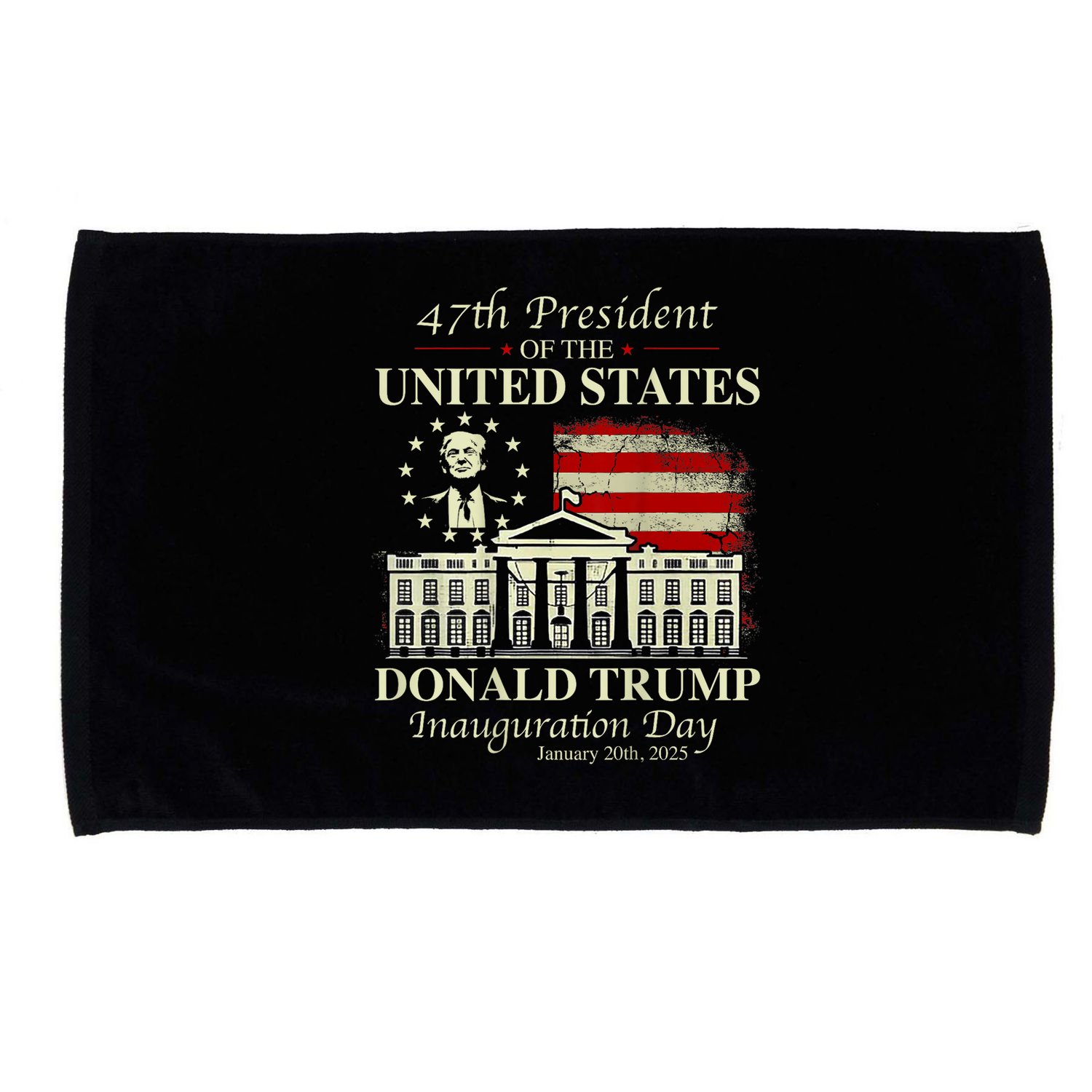 President Donald Trump Inauguration Day 2025 Memorabilia Microfiber Hand Towel